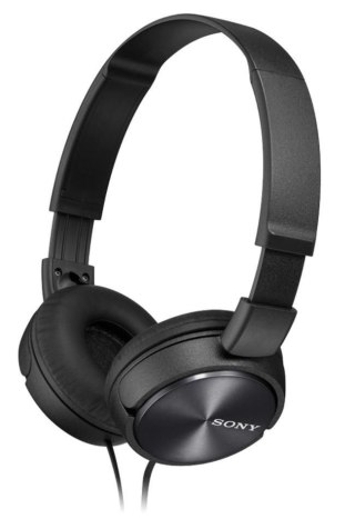 Słuchawki nauszne z mikrofonem Sony MDR-ZX310APB (Czarny)