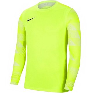 Bluza bramkarska dla dzieci Nike Dry Park IV JSY LS GK JUNIOR limonkowa CJ6072 702 M