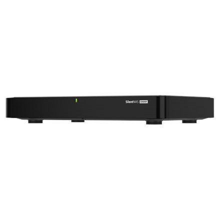 2-bay fanless desktop NAS, Intel Celeron N5105, 8GB memory, 2 x 2.5"/3.5" SATA HDD bay + 2 x RJ45 2.5GbE, 2 x HDMI 2.0, 2 x USB 