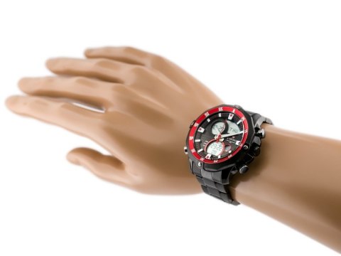 ZEGAREK MĘSKI NAVIFORCE CIRRUS (zn010e)- black/red