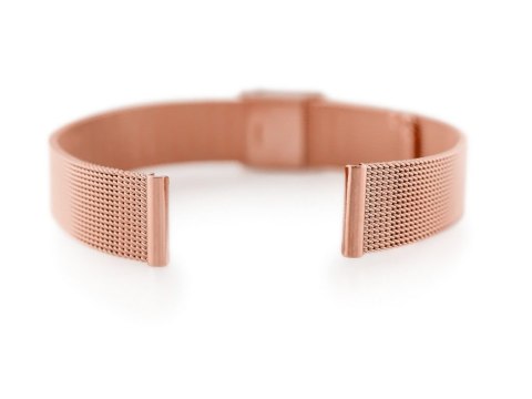 Bransoleta 301RG - siatka HQ - rosegold - 12mm