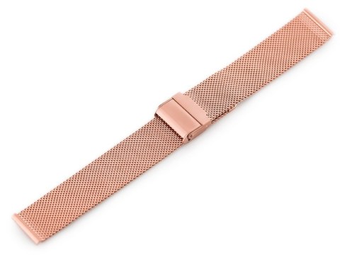 Bransoleta 302RG - siatka HQ - rosegold - 18mm