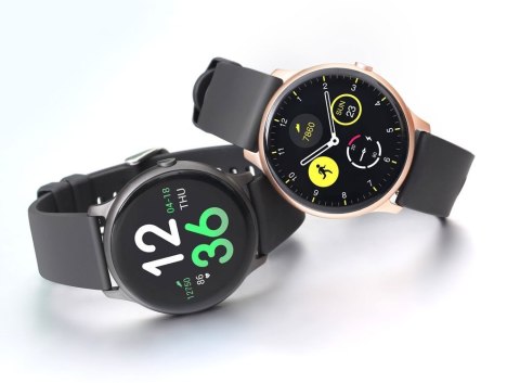 SMARTWATCH DAMSKI G. Rossi G.RSF1-4C2-1 rosegold/black + dodatkowy PASEK (sg003b)