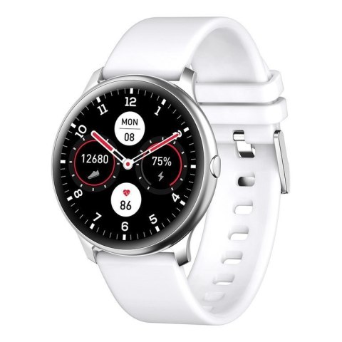 SMARTWATCH MĘSKI G. Rossi G.RSWSF1-3C1-1 silver/black + dodatkowy PASEK (sg003a)