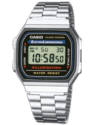 ZEGAREK MĘSKI CASIO A168WA-1A - VINTAGE + BOX