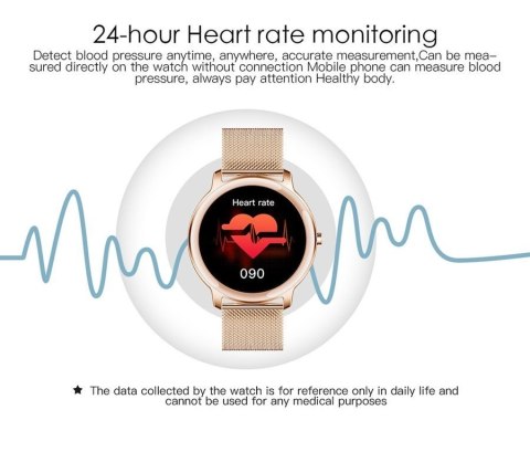 SMARTWATCH DAMSKI Rubicon RNBE66 - WŁASNE TARCZE (sr014a)