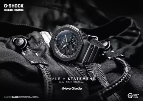 ZEGAREK MĘSKI CASIO G-SHOCK OCTAGON GA-2100-1AER (zd139a)