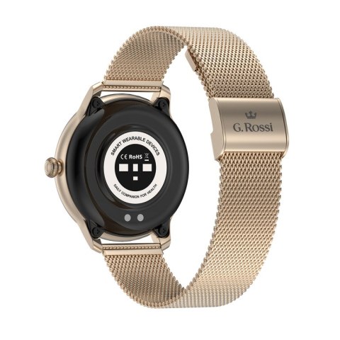 SMARTWATCH DAMSKI G. Rossi SW020-4 - CIŚNIENIOMIERZ, PULSOKSYMETR (sg013d)