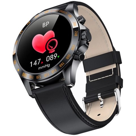 SMARTWATCH MĘSKI LW09 - TĘTNO, KROKOMIERZ (sx004a)