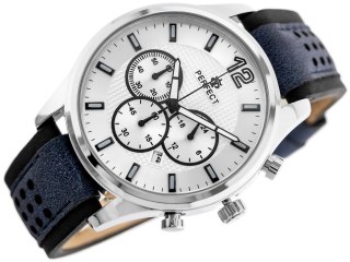 ZEGAREK MĘSKI PERFECT CH01L - CHRONOGRAF (zp354b) + BOX