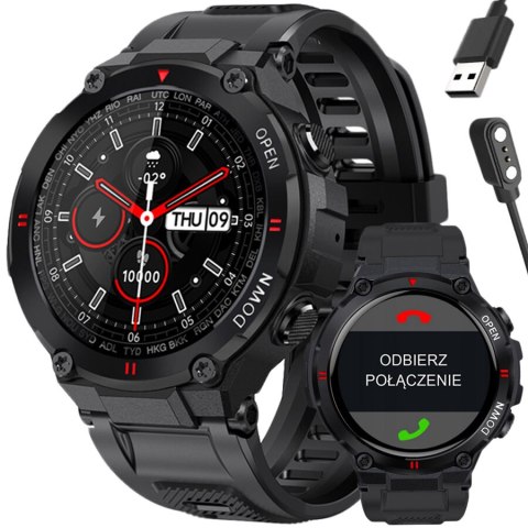 SMARTWATCH MĘSKI GRAVITY GT7-1 - WYKONYWANIE POŁĄCZEŃ (sg016a)