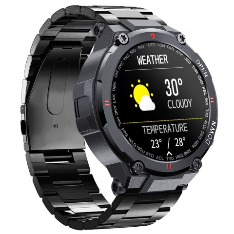 SMARTWATCH MĘSKI GRAVITY GT7-2 - WYKONYWANIE POŁĄCZEŃ (sg016b)