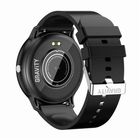 SMARTWATCH UNISEX GRAVITY GT1-3 - PULSOMETR, WŁASNE TARCZE (sg015c)