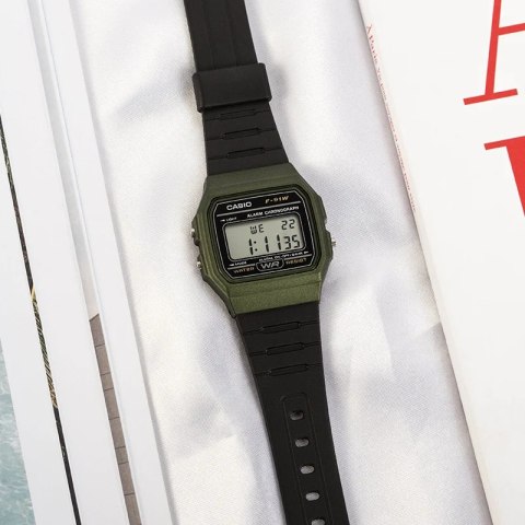 ZEGAREK MĘSKI CASIO F-91WM-3AER (zd102f) + BOX