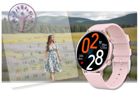 SMARTWATCH DAMSKI Rubicon RNCE98 - WYKONYWANIE POŁĄCZEŃ, PULSOKSYMETR (sr043a)