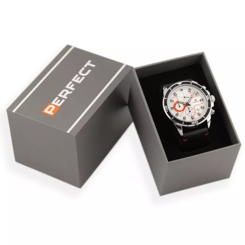 ZEGAREK MĘSKI PERFECT CH02L - CHRONOGRAF (zp351g) + BOX