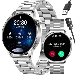 SMARTWATCH Rubicon RNCE81 - WYKONYWANIE POŁĄCZEŃ, PULSOKSYMETR (sr045a)