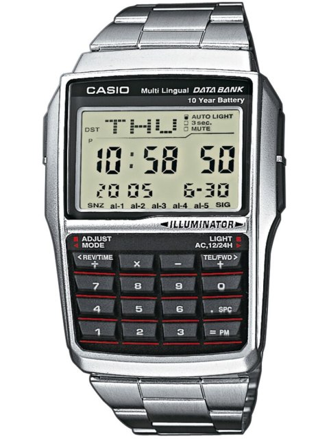 ZEGAREK MĘSKI CASIO VINTAGE DATABANK DBC-32D-1ADF (zd162b) + BOX