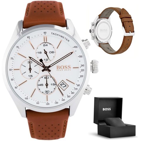 ZEGAREK MĘSKI HUGO BOSS 1513475 Grand Prix Chronograph (zh003d)