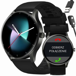 SMARTWATCH UNISEX GRAVITY GT2-2 - ROZMOWY BLUETOOTH, WŁASNE TARCZE (sg019b)