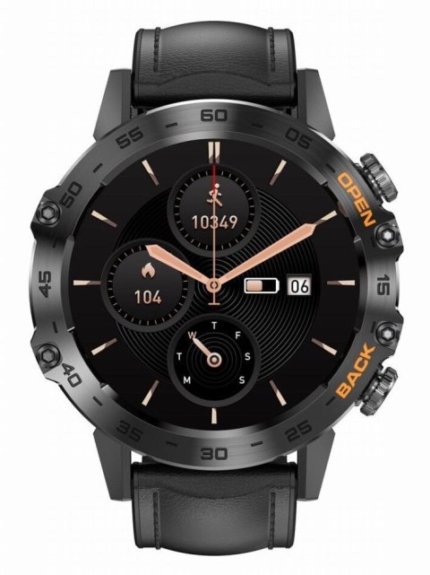 SMARTWATCH MĘSKI GRAVITY GT9-5 - WYKONYWANIE POŁĄCZEŃ, CIŚNIENIOMIERZ (sg021e)