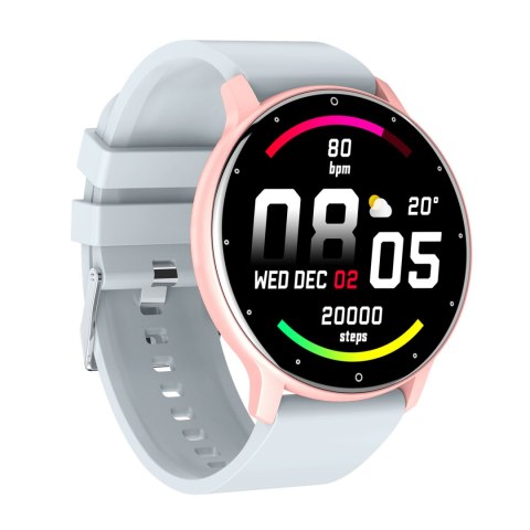 SMARTWATCH UNISEX GRAVITY GT1-8 - PULSOMETR, WŁASNE TARCZE (sg015h)