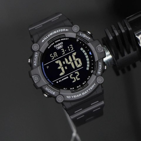 ZEGAREK MĘSKI CASIO SPORT ILLUMINATOR AE-1500WH-8B + BOX