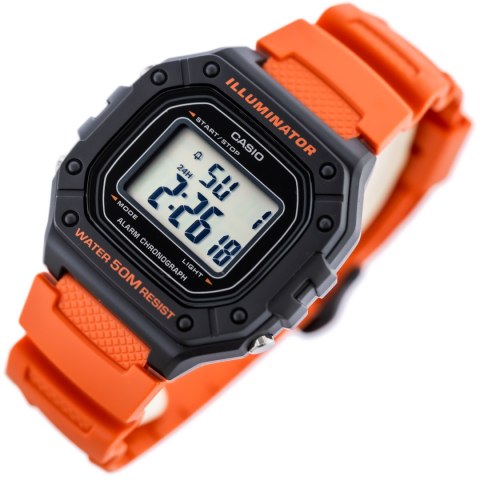 ZEGAREK MĘSKI CASIO W-218H-4B2 + BOX