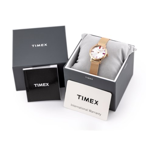 ZEGAREK DAMSKI TIMEX - CITY TRANSCEND TW2U87000 + BOX