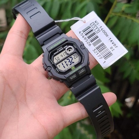 ZEGAREK MĘSKI CASIO Sports WS-1400H-1A + BOX