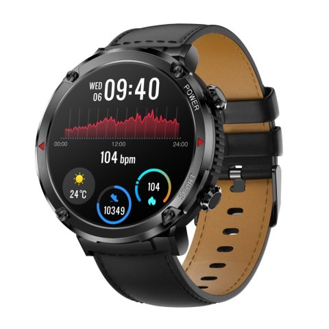 SMARTWATCH MĘSKI GRAVITY GT21-3 - BLUETOOTH CALL, DODATKOWY PASEK (sg025c)