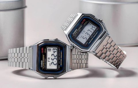 ZEGAREK MĘSKI CASIO A159WA-N1DF - KLASYKA (zd168b) + BOX