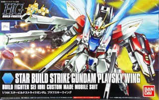 HGBF 1/144 STAR BUILD STRIKE GUNDAM PLAVSKY WING