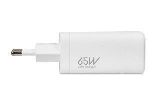 ŁADOWARKA SIECIOWA I-BOX C-65 GAN PD65W KABEL, BIAŁA