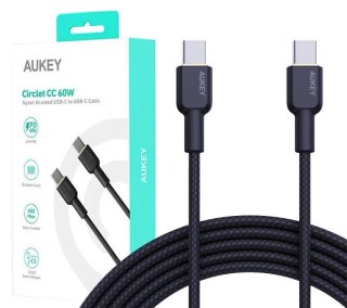 AUKEY CB-NCC1 KABEL USB-C QC PD 1M 3A 60W NYLON