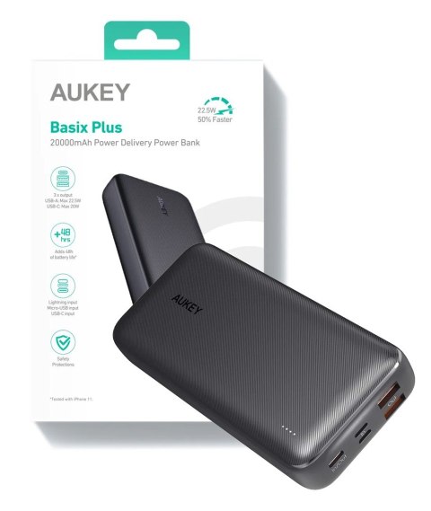 AUKEY POWER BANK PB-N74S 20000MAH 22.5W 5XUSB-C PD