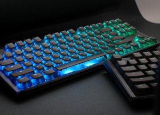 Klawiatura gamingowa Ducky One 3 Aura Black TKL, RGB LED - MX-Silent-Red (US)