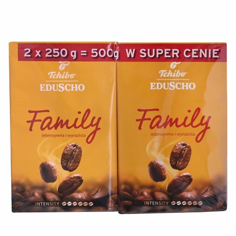 Kawa mielona TCHIBO Family 2x250g