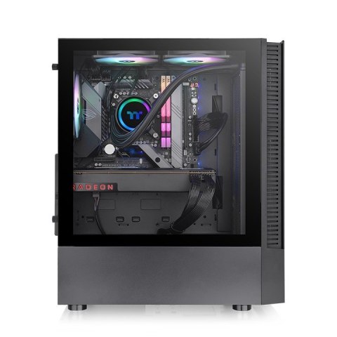 THERMALTAKE VIEW 200 ARGB*3 TEMPERED GLASS - BLACK CA-1X3-00M1WN-00