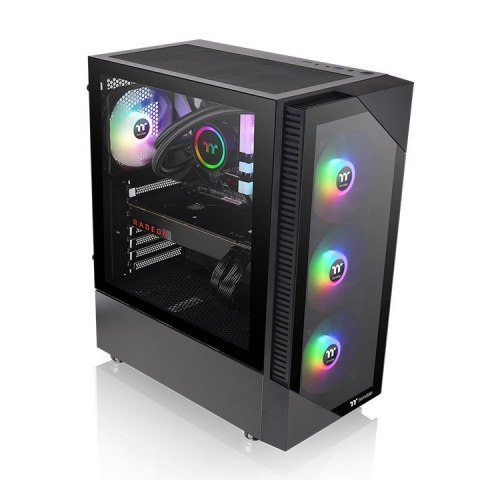 THERMALTAKE VIEW 200 ARGB*3 TEMPERED GLASS - BLACK CA-1X3-00M1WN-00