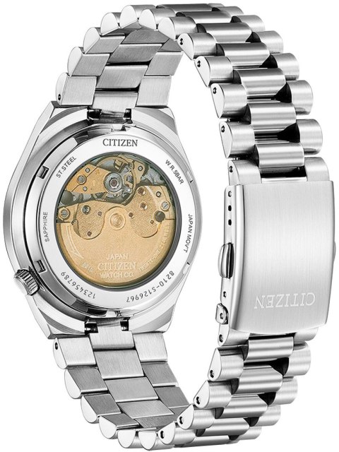 Zegarek Citizen men`s automatic 40mm NJ0150-81E