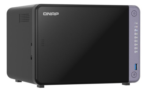 Qnap TS-632X-4G, Tower, 6 x 2.5"/3.5" SATA, AnnapurnaLabs Alpine AL524 4C, 4GB (Max. 16GB) DDR4 SODIMM, 2 x 2.5GbE, 2 x 10GbE SF