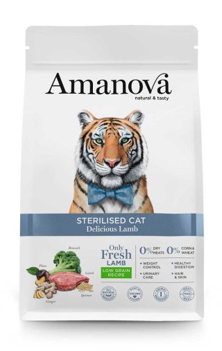 Amanova Sterilised Cat Delicious Lb 1,5kg