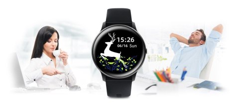 Damski SMARTWATCH G.Rossi SW015-1 Czarny