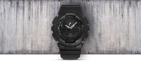 Zegarek Męski CASIO G-SHOCK GA-100-1A1ER + BOX