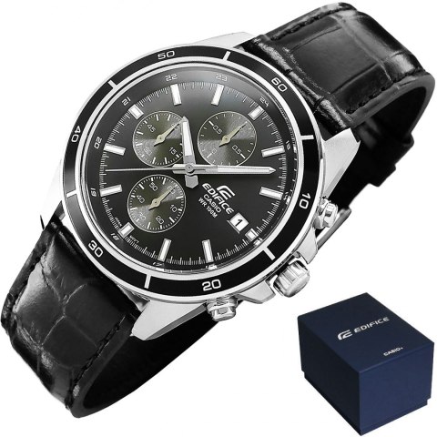 Zegarek Męski CASIO EDIFICE EFR-526L-1AVUEF 10 BAR + BOX