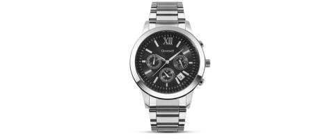 Zegarek Męski Giewont Apex Chrono GW6480-1 Chronograf Silver/Black