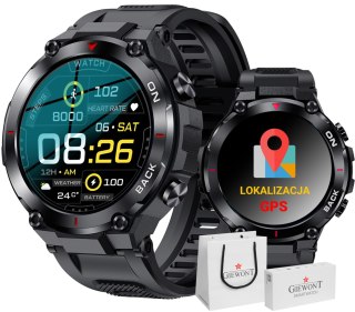 Smartwatch Giewont Pionier GPS GW460-1 - Carbon