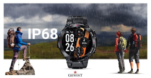 Smartwatch Giewont Pionier GPS GW460-1 - Carbon