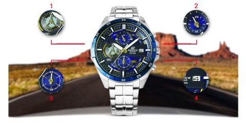 Zegarek Męski CASIO EDIFICE EFR-556DB-2AVUEF 10 BAR + BOX